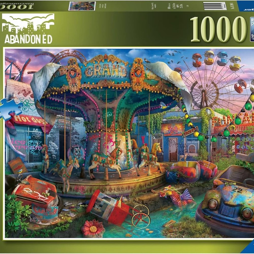 Ravensburger Abandoned Series: Gloomy Carnival 1000 Pieces
